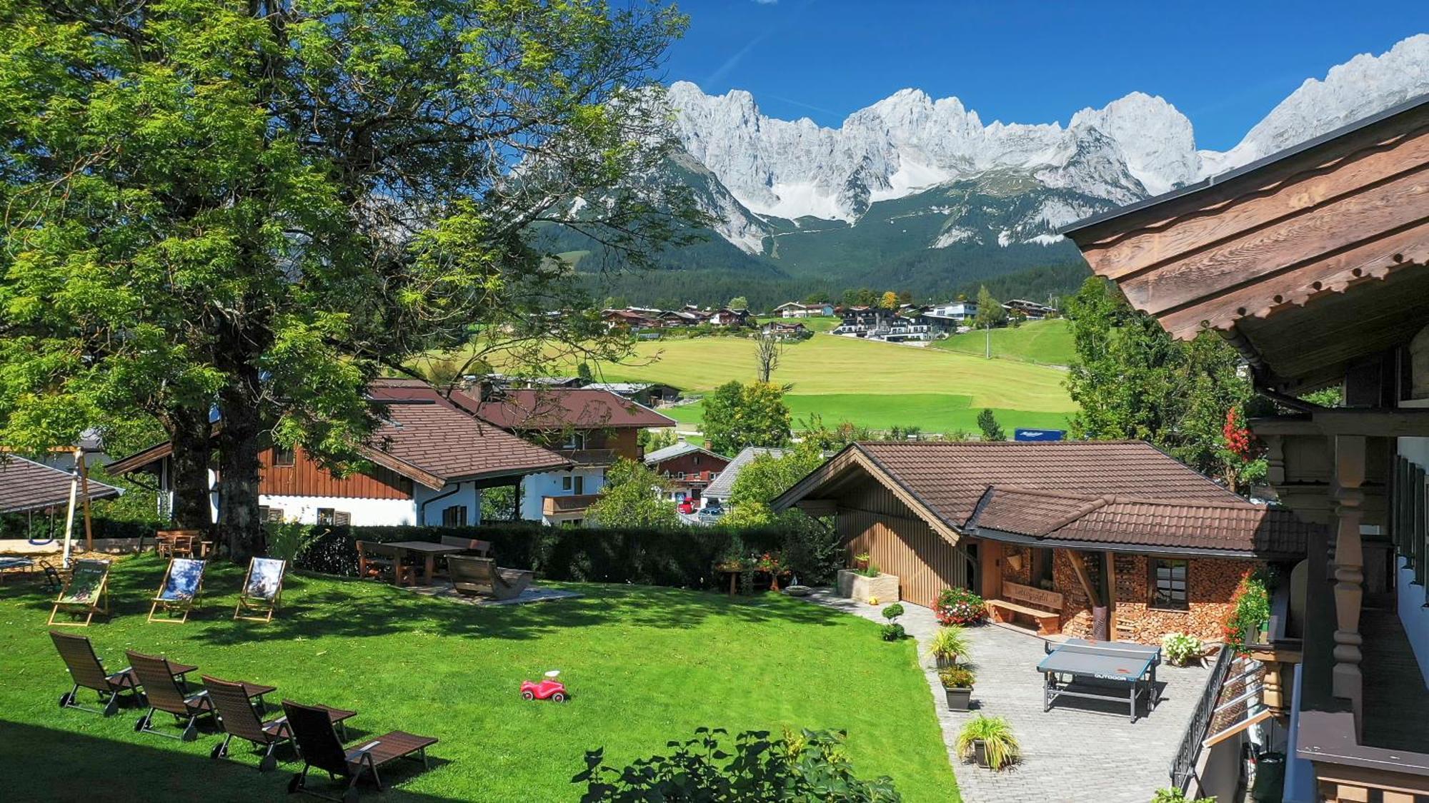 Gaestehaus Brantlhof Zimmer Und Ferienwohnungen In Going Am Wilden Kaiser Esterno foto