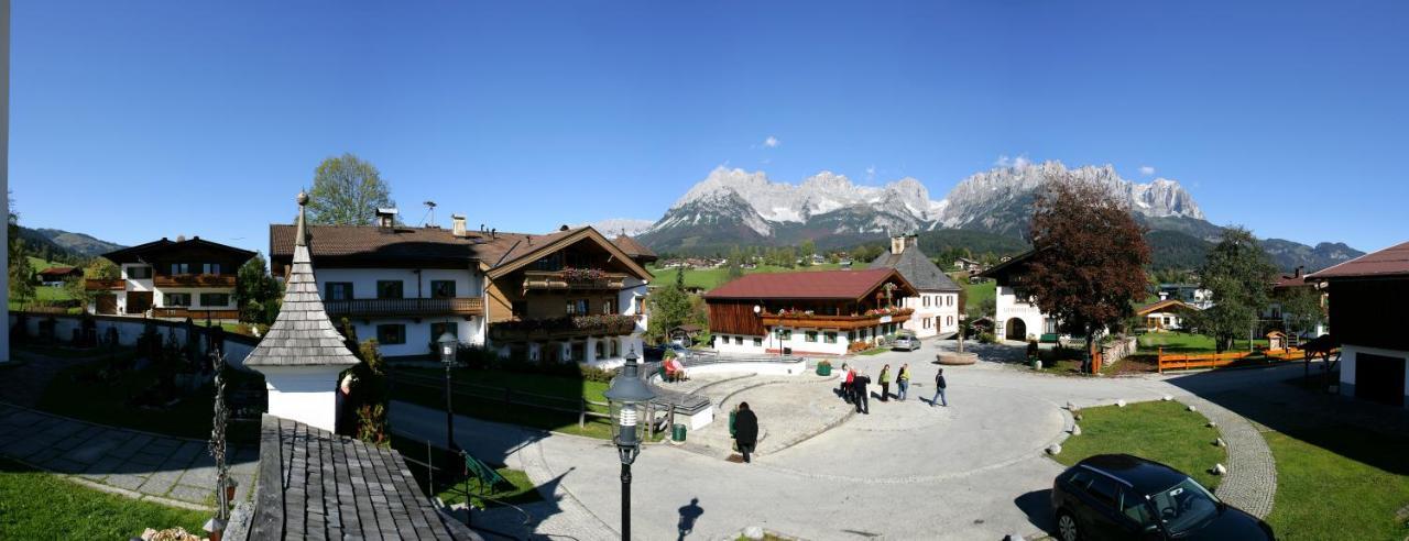 Gaestehaus Brantlhof Zimmer Und Ferienwohnungen In Going Am Wilden Kaiser Esterno foto
